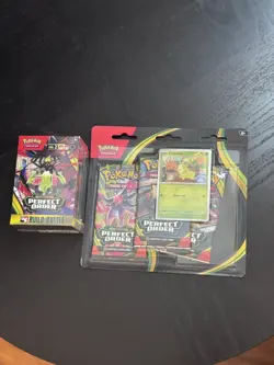 Pokemon TCG - Perfect Order Build And Battle 3 Pack ex Premium Collection Bundle - Image 2