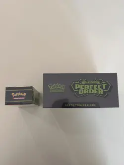 Pokemon TCG Mega Evolution Perfect Order ETB & Booster Bundle Brand New Sealed - Image 3