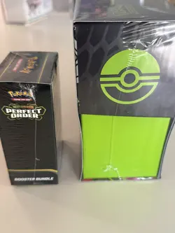 Pokemon TCG Mega Evolution Perfect Order ETB & Booster Bundle Brand New Sealed - Image 5