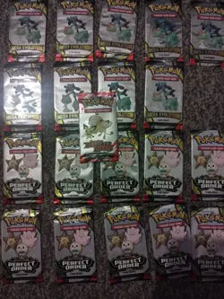 Pokemon Fun Pack Bundle X20 Perfect Order/Mega Evolution/Destined Rivals - Image 1