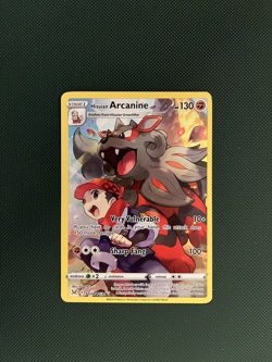 Pokemon TCG Hisuian Arcanine TG08/TG30 Lost Origin NM-LP Condition - Image 1