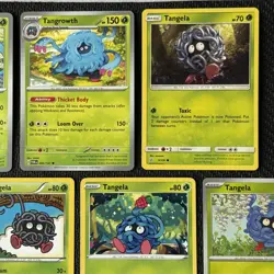 13x Pokemon Card Tangela And Tangrowth Bundle Mixed set (No duplicate) NM - Image 3