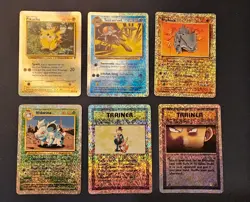 Pokemon Legendary Collection - Reverse Holo 6 Card Bundle - Mixed Conditions - Image 1