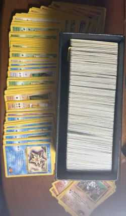 Vintage WoTC Pokemon 600+ Card Lot, Base-Fossil-Gym Mixed Lot W/ Holos - Image 3