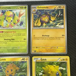 9x Pokemon Card Galvantula & Joltik Bundle Mixed set (No duplicate) Near mint - Image 3