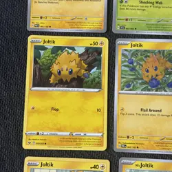 9x Pokemon Card Galvantula & Joltik Bundle Mixed set (No duplicate) Near mint - Image 5