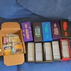 Pokemon Pokemon TCG Mixed Card Lot w/ Storage Boxes - Image 1