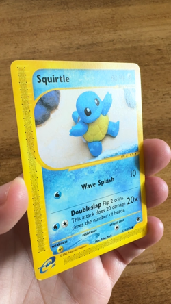 Squirtle 131/165 - Expedition Base Set - Pokemon TCG - Vintage WOTC 2002 - LP/MP - Image 2