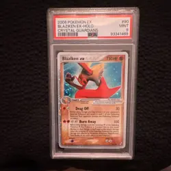 Pokemon Blaziken Ex (Crystal Guardians) #90 Psa 9 Mint Holo Graded Cgc/Bgs - Image 1