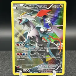 White Kyurem XY81 Black Star Promo Pokemon Card #A - Image 1