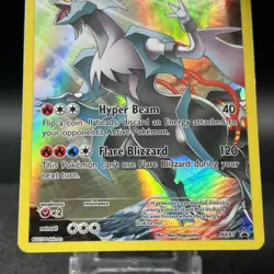 White Kyurem XY81 Black Star Promo Pokemon Card #A - Image 2