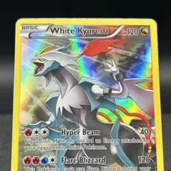 White Kyurem XY81 Black Star Promo Pokemon Card #A - Image 5