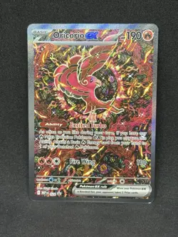 Pokemon TCG Oricorio EX Promo 024 Card Near Mint Condition - Image 1