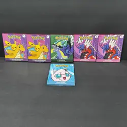 6 Pokemon Sealed Card Packs 2024 McDonald’s Sticker Activity Sheet 6 Packs Total - Image 1