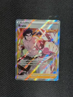Bruno 158/163 Ultra Rare Battle Styles Pokemon Near Mint - Image 2