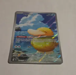 Nintendo Psyduck 226/217 SV 151 Illustration Rare Full Art Holo ENG 2023 70HP - Image 4
