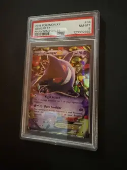 Pokemon TCG XY Phantom Forces Gengar EX 34/119 PSA 8 Holo Ultra Rare - Image 4
