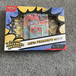 Mega Feraligatr Ex Collection Box Pokemon TCG Factory Sealed Brand New - Image 1