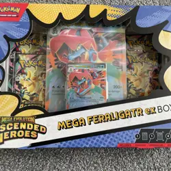 Mega Feraligatr Ex Collection Box Pokemon TCG Factory Sealed Brand New - Image 5