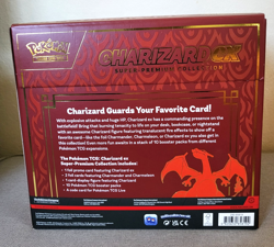 Pokemon TCG Charizard ex Super-Premium Collection Box 10 TCG Booster Pack NIB - Image 3