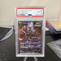 2021 POKEMON SWORD & SHIELD EVOLVING SKIES #189 FULL ART/UMBREON V PSA 10 - Image 1