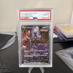 2021 POKEMON SWORD & SHIELD EVOLVING SKIES #189 FULL ART/UMBREON V PSA 10 - Image 3
