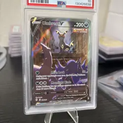 2021 POKEMON SWORD & SHIELD EVOLVING SKIES #189 FULL ART/UMBREON V PSA 10 - Image 5