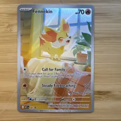 Fennekin 080 Me: Mega Evolution Pokemon Center Promo Holo English HP 70 - Image 1