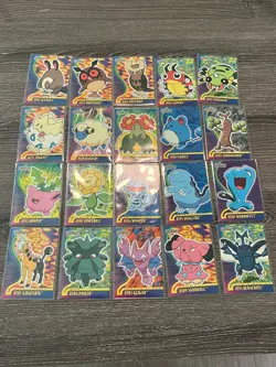 Topps Pokemon Johto Series 3 Complete 70/70 Non Holo NM Lugia - Image 4