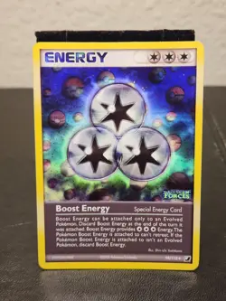 Rare Boost Energy EX Unseen Forces - Stamped - Pokemon Card Tcg Vtg Reverse Holo - Image 3