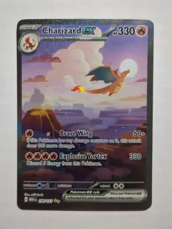POKEMON CHARIZARD EX 199/165 SIR ENGLISH 151 NM ✔✔ - Image 2