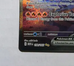 POKEMON CHARIZARD EX 199/165 SIR ENGLISH 151 NM ✔✔ - Image 5