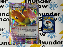 JUMBO Dragonite EX Oversized Promo Card #72 Full Art Holo Pokemon *1a - Image 1
