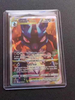 Lucario VSTAR SWSH291 SWSH Sword & Shield Promo Holo 270HP English Pokemon TCG - Image 1