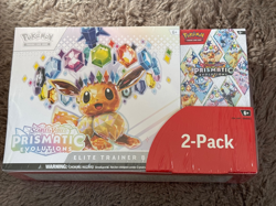 Pokemon TCG Prismatic Evolutions Costco Bundle ETB & Booster Bundle Sealed 🛍✅ - Image 1
