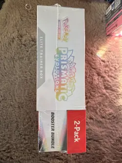 Pokemon TCG Prismatic Evolutions Costco Bundle ETB & Booster Bundle Sealed 🛍✅ - Image 2
