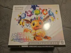 Pokemon Prismatic Evolutions ETB Elite Trainer Box Brand New Factory Sealed - Image 1