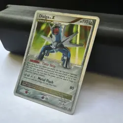 Pokemon TCG Holo LV.X Lot (4) Dialga, Arceus, Staraptor FB SP English Damaged - Image 2