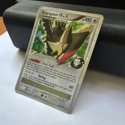Pokemon TCG Holo LV.X Lot (4) Dialga, Arceus, Staraptor FB SP English Damaged - Image 4