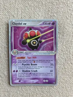Claydol ex 93/108 Power Keepers Pokemon Tcg Ultra Rare Holo [NM/LP] - Image 1