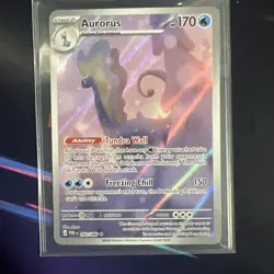 Pokemon Aurorus 092/088 Me03: Perfect Order Illustration Rare Holo - Image 1