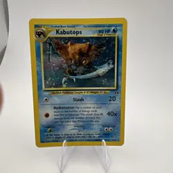 Pokemon TCG Neo Discovery Rare Holo Kabutops 6/75 SUPER CLEAN - Image 1