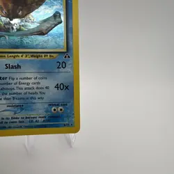 Pokemon TCG Neo Discovery Rare Holo Kabutops 6/75 SUPER CLEAN - Image 4