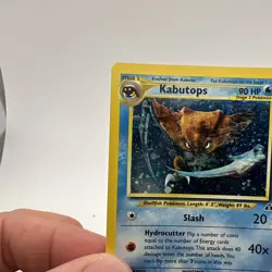 Pokemon TCG Neo Discovery Rare Holo Kabutops 6/75 SUPER CLEAN - Image 5