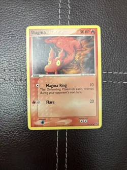 Pokemon TCG - Slugma - 75/107 - EX Deoxys - NM Common (2005) - Image 1
