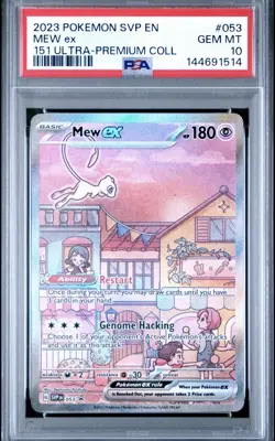 Mew EX SVP 053 151 Ultra Premium Collection PSA 10 Gem Mint Pokemon TCG - Image 2