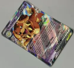 Pokemon Stellar Crown Dachsbun ex Stage 1 Double Rare HoloFoil #067/142 - Image 2