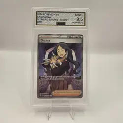 2024 POKEMON SURGING SPARKS #231 DRASNA ULTRA RARE AGS 9.5 MINT+ - Image 1
