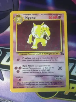 Hypno - 8/62 - Holo Rare - Fossil Pokemon - MP - Image 1