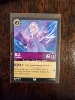 Elsa Snow Queen 41/204 Disney Lorcana The First Chapter - Image 3
